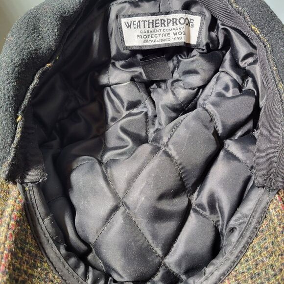 Weatherproof Wool Tweed Flat Cap – Newsboy Ivy Hat Multicolor Winter Wool Blend - Picture 5 of 5